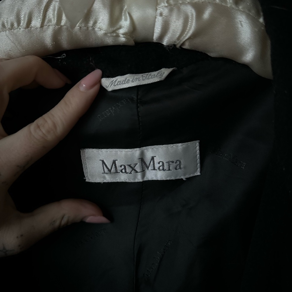 MaxMara wool/cashmere coat
